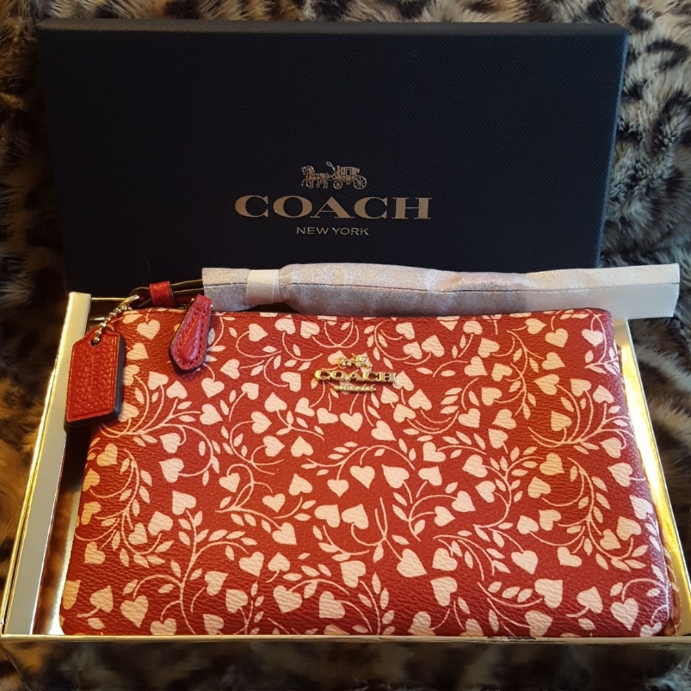 Brand new Coach wristlet